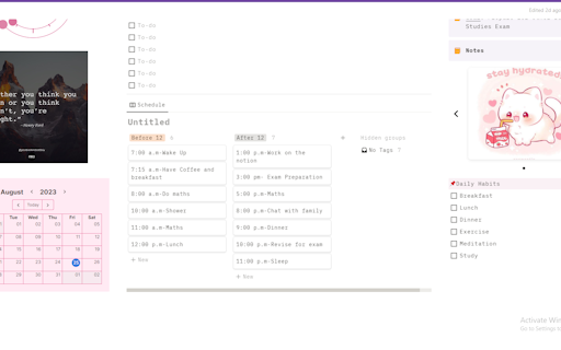 Daily Planner