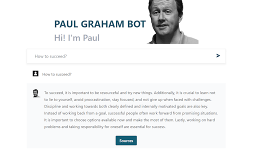 Paul Graham GPT bot