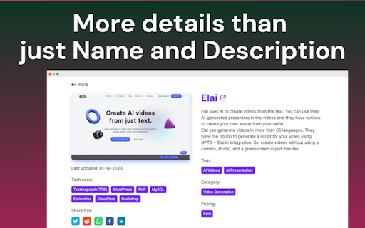 aitools.fyi - Best AI tools + ChatGPT