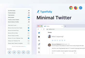 Minimal Theme for Twitter by Typefully
