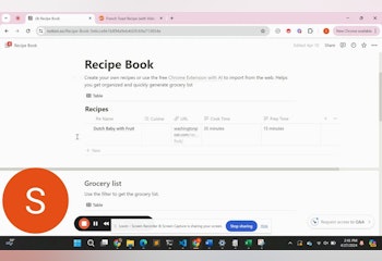 OneClick Recipe "AI"ggregator