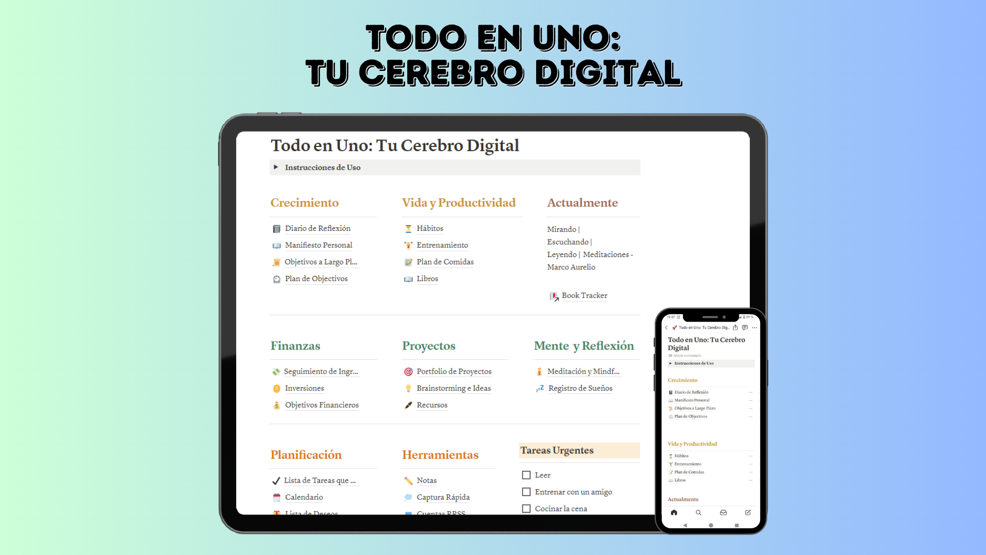 Todo en Uno - Tu Cerebro Digital