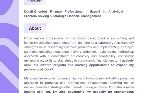 Baysa Job Seeker Report