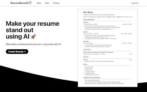 ResumeBoostAI