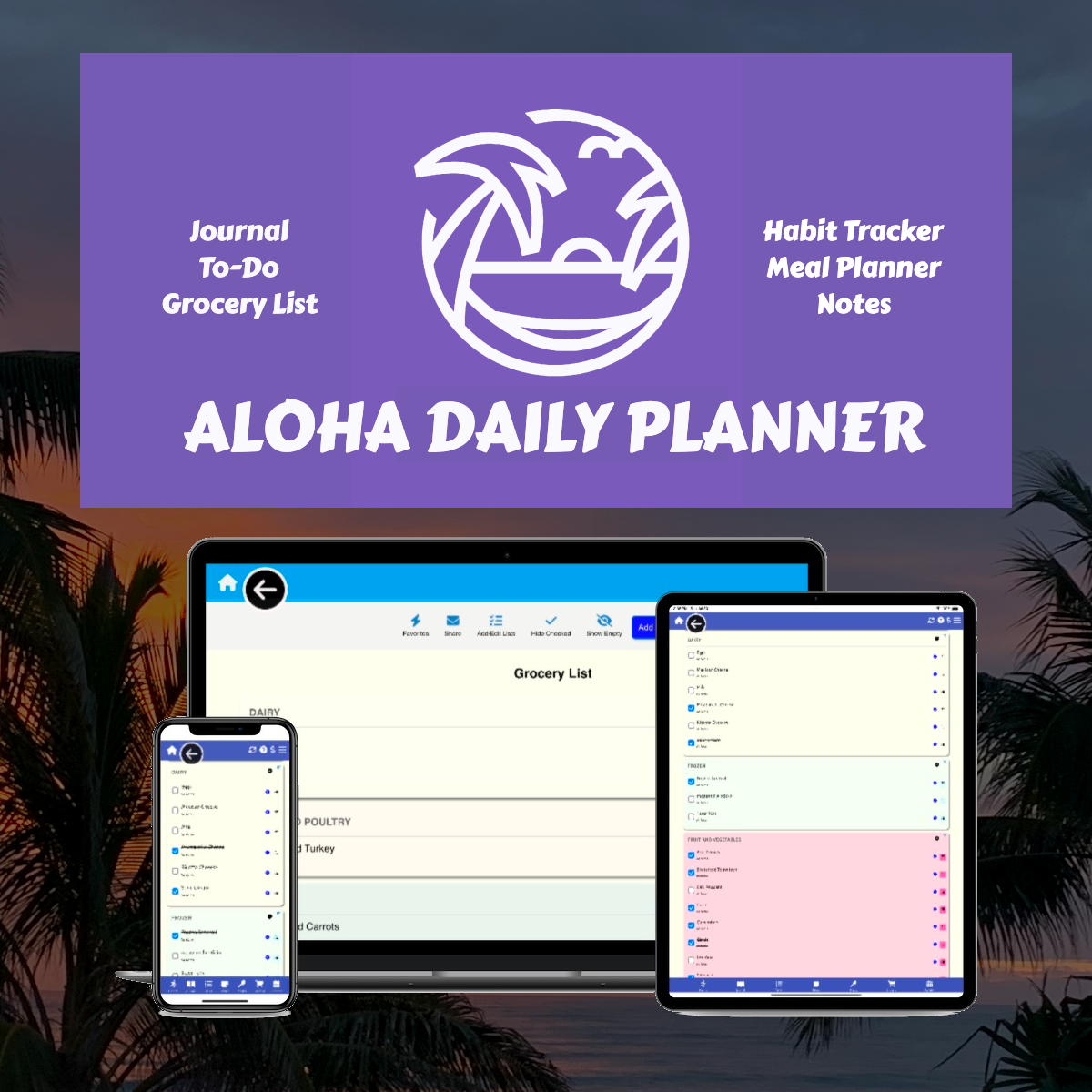 Aloha Daily Planner