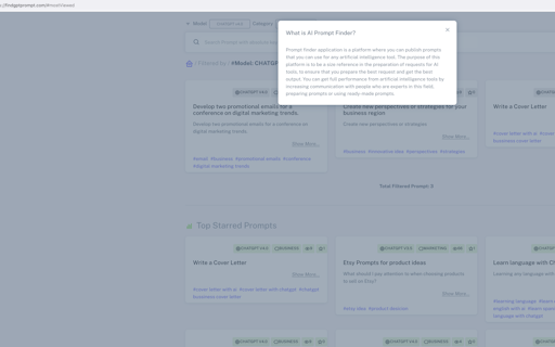 AI Prompt Finder