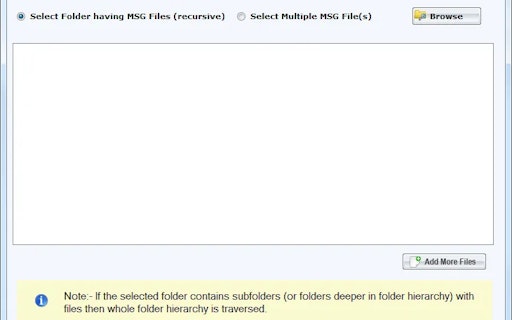 WholeClear MSG to PST Converter