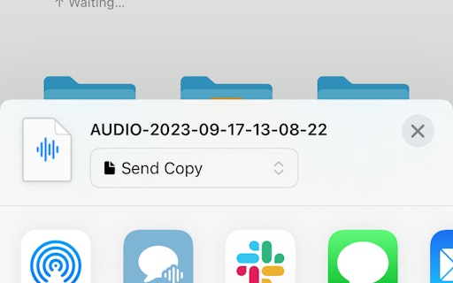 Speechless: audios to texts