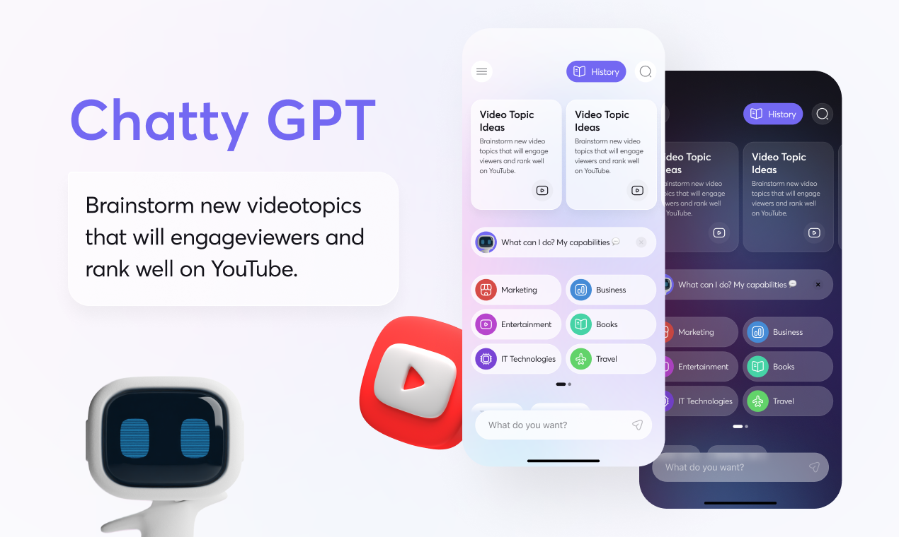 ChattyGPT with prompts, styles & history