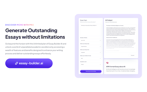 Essay Builder AI