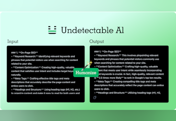 Undetectable AI