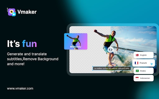 Vmaker AI Video Editor
