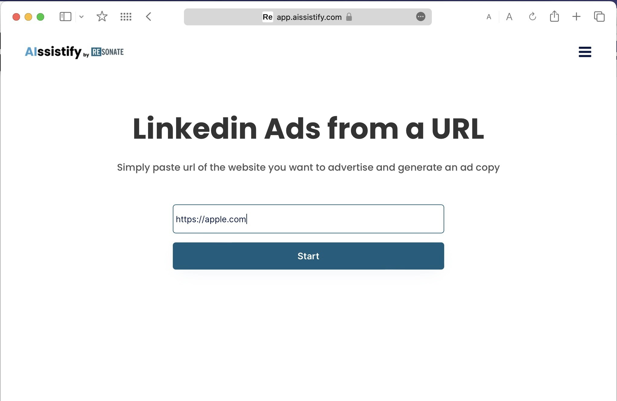Free AI-Powered LinkedIn Ad Generator