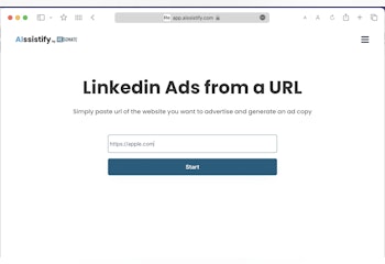 Free AI-Powered LinkedIn Ad Generator