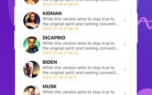 Celebrity Voice Changer AI