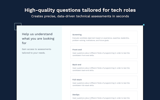 Tech Vetting