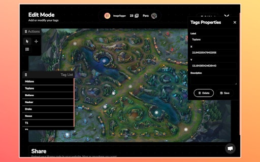 Image Tagger Online