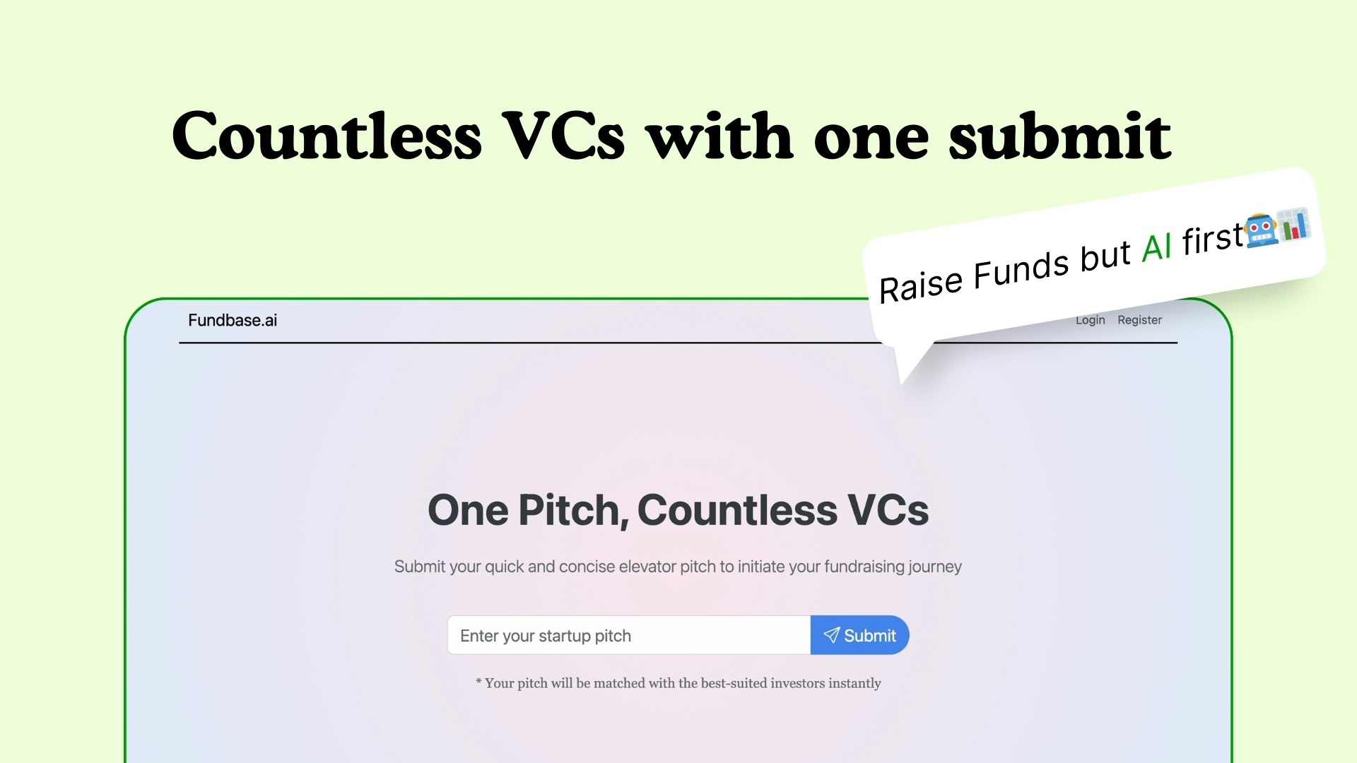 FundBase - Raise Funds but AI first