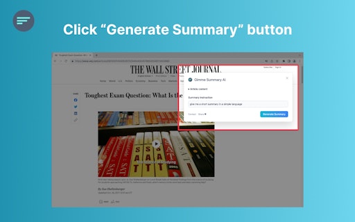 Gimme Summary AI