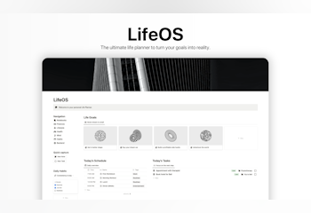 LifeOS | Notion System