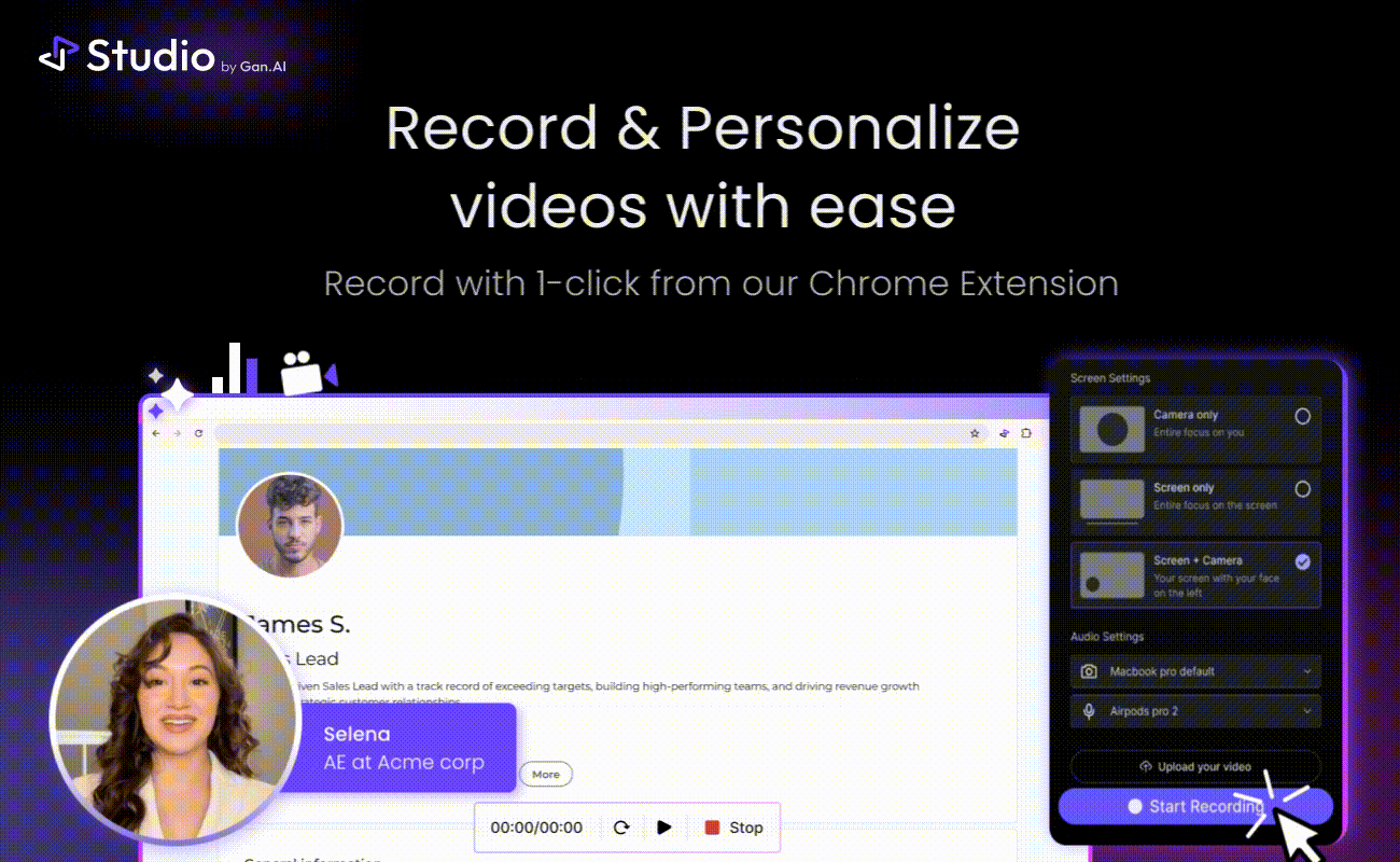 Studio by Gan.AI Recorder
