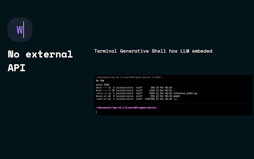 Warpy: Terminal Generative Shell