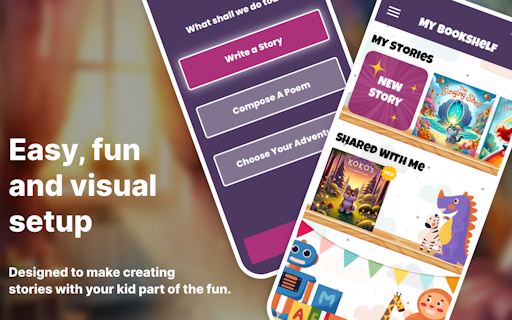 Magic Bookshelf - AI Stories