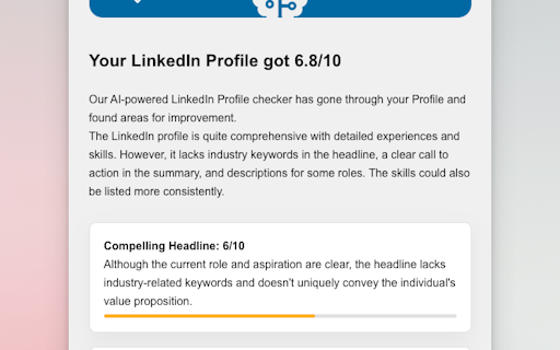 Rate My LinkedIn Profile