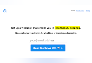 Webhook(ed) Email