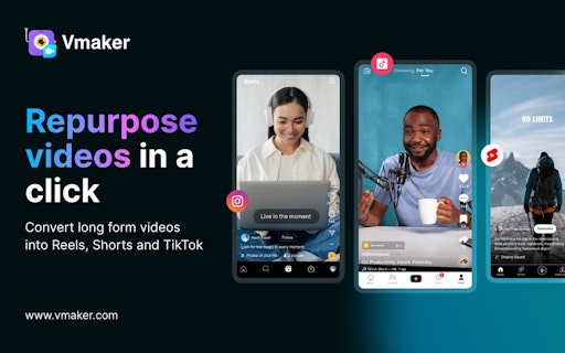 Vmaker AI Video Editor