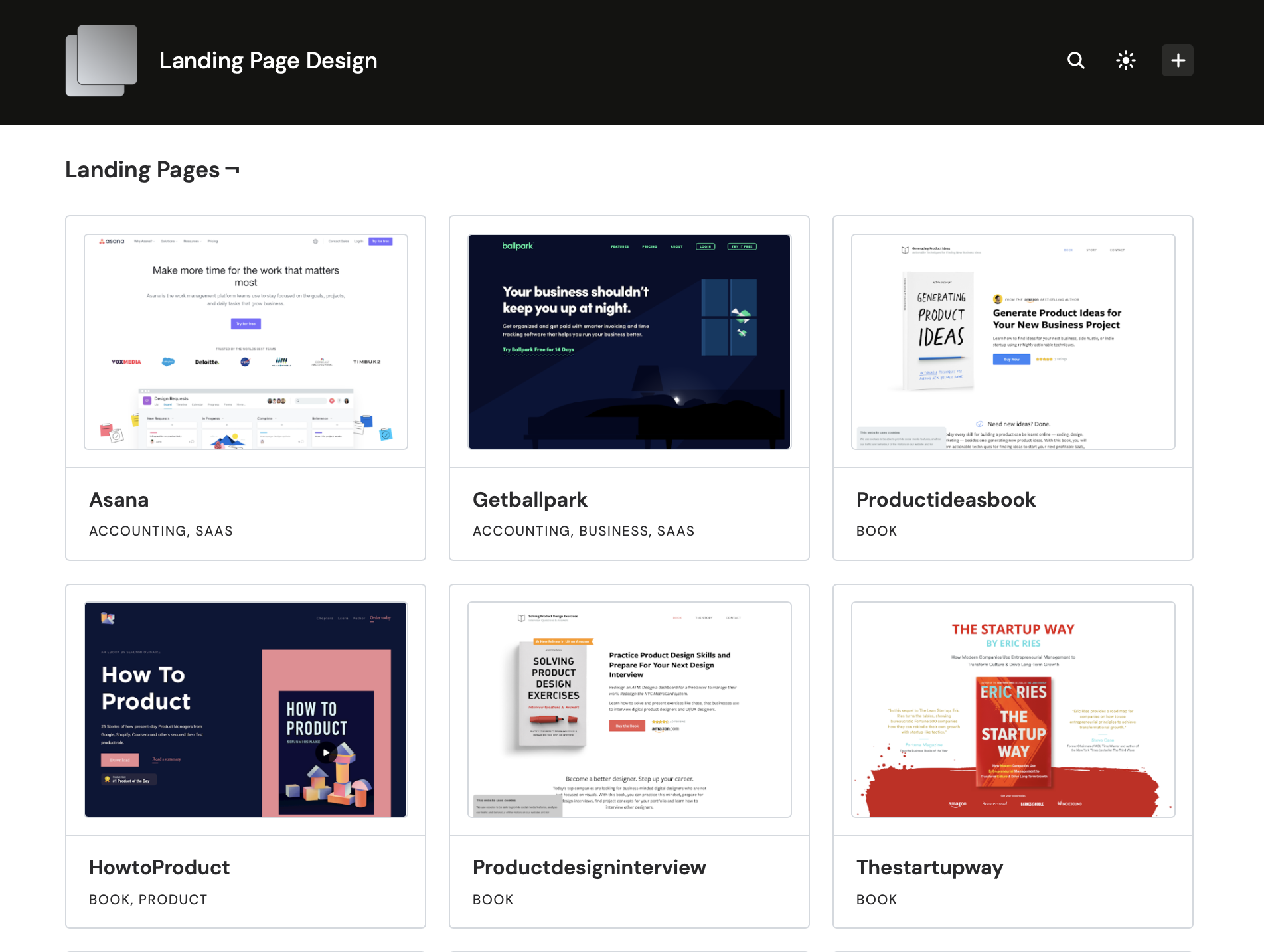 Landing Page Design