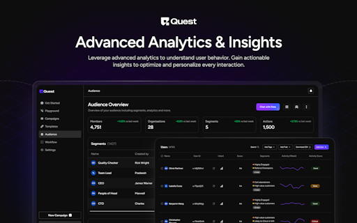 Dynamic UI by Quest Labs AI