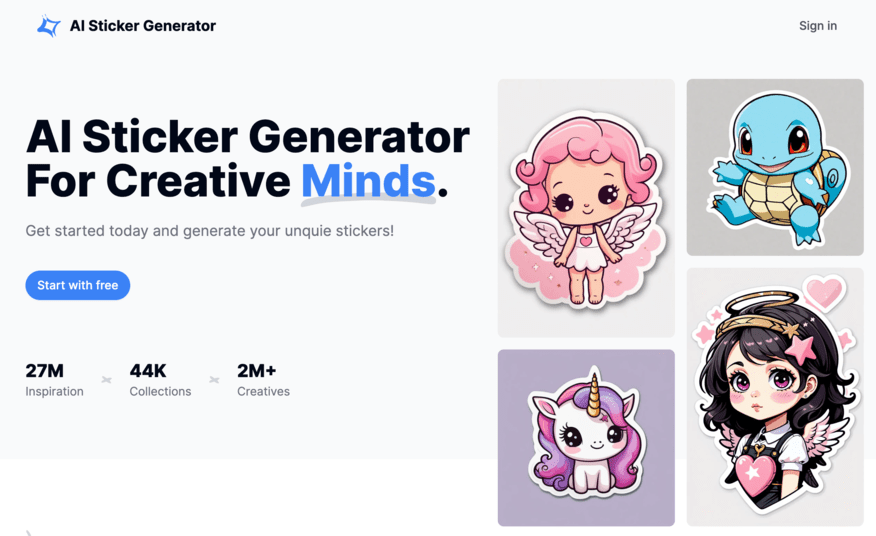 AI Sticker Generator