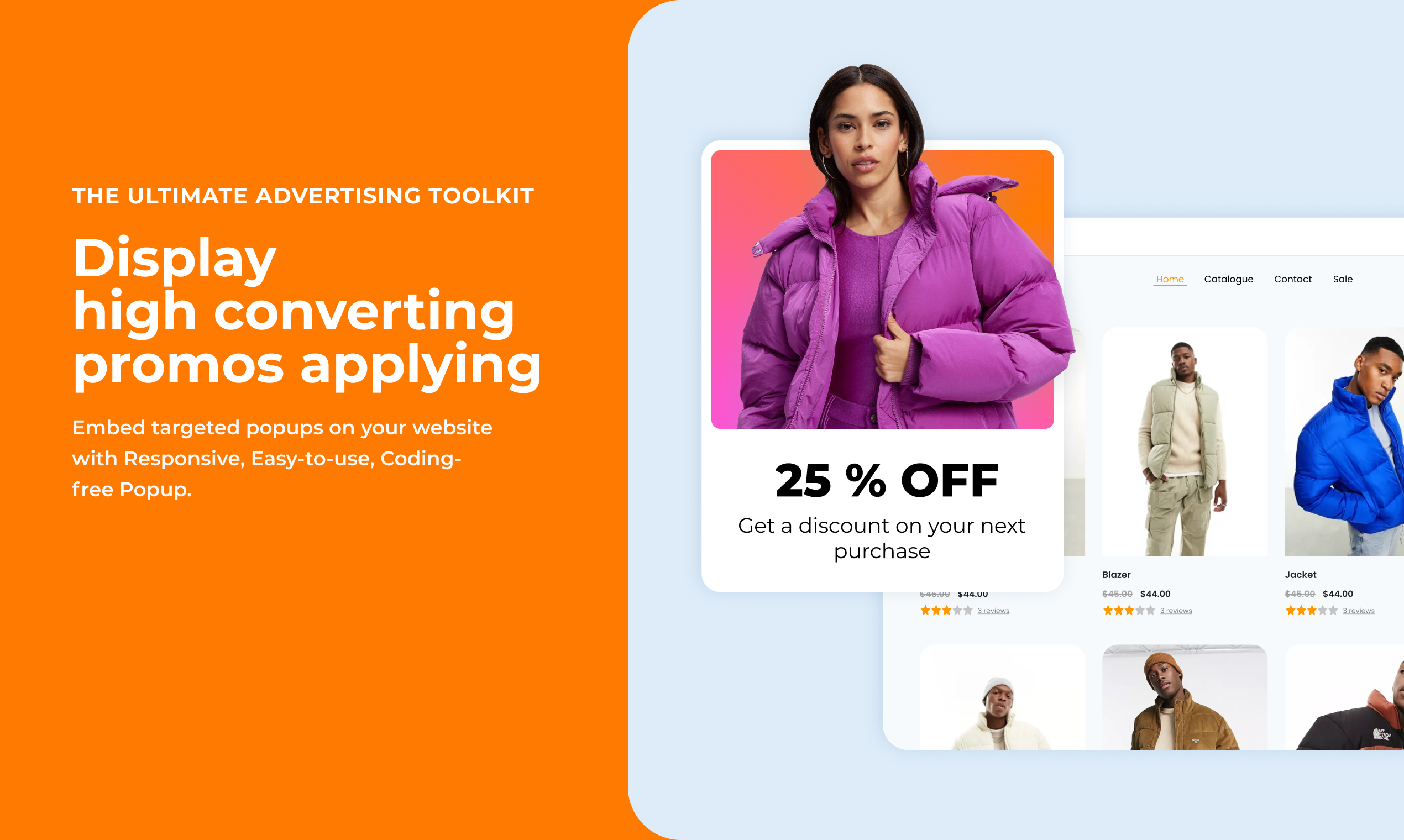 Lead Magnet - Popup builder widget
