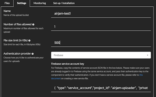 React.js Serverless Uploader Component