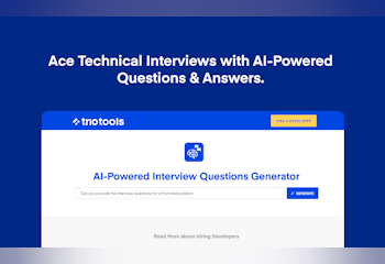 AI interview questions generator