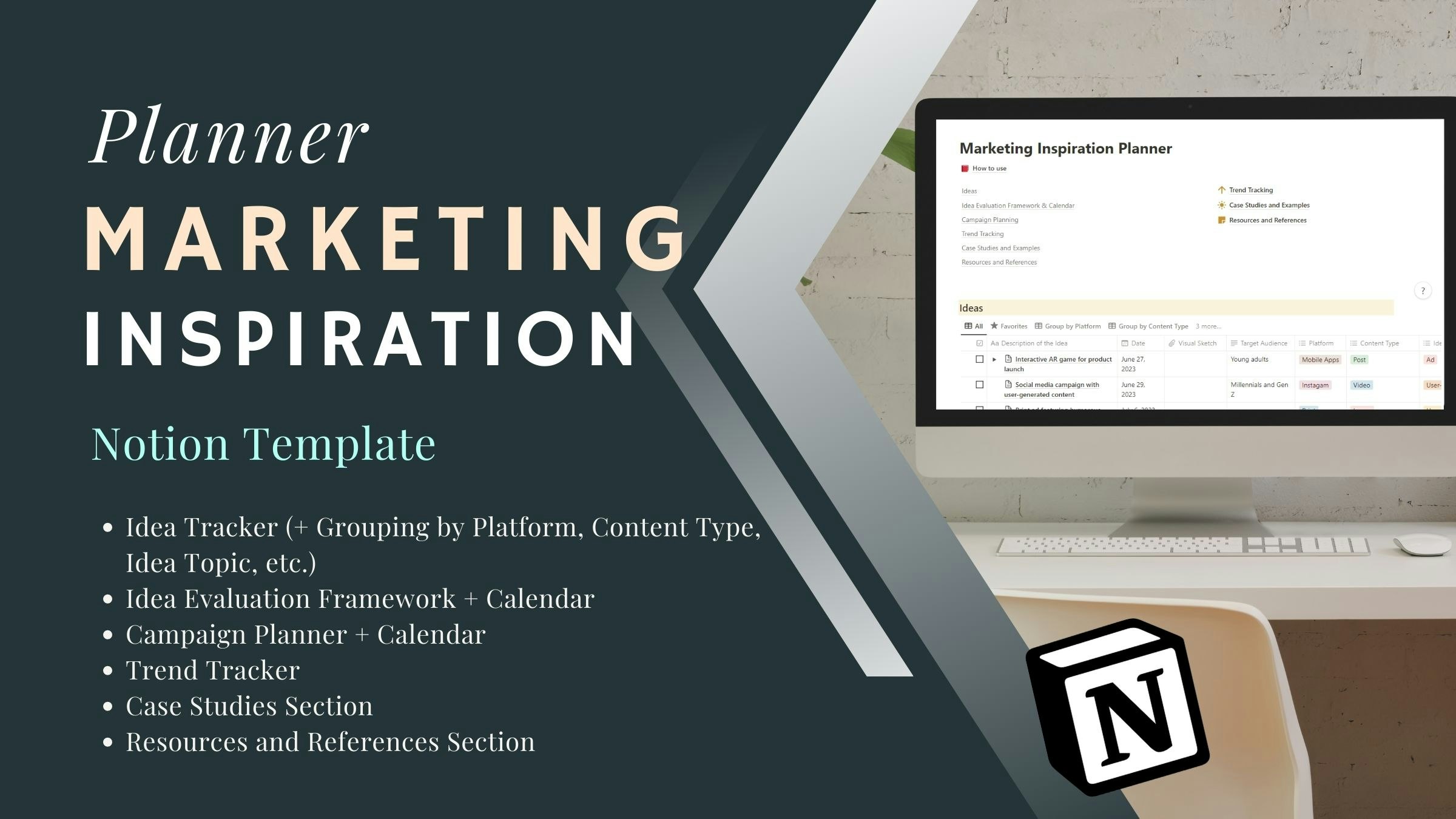 Marketing Inspiration Planner