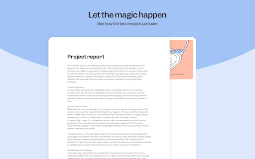 Magic Document Formatter