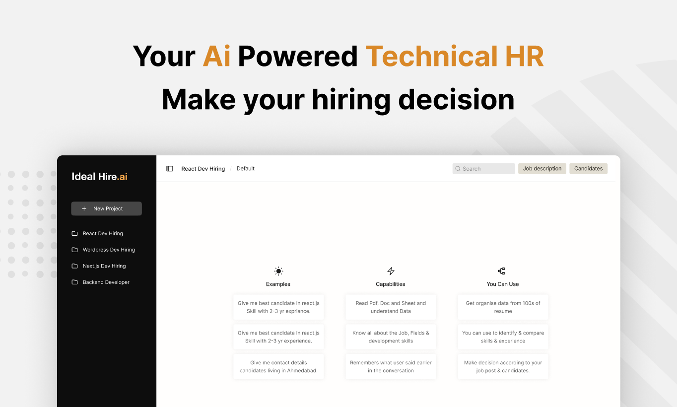 Ideal Hire AI