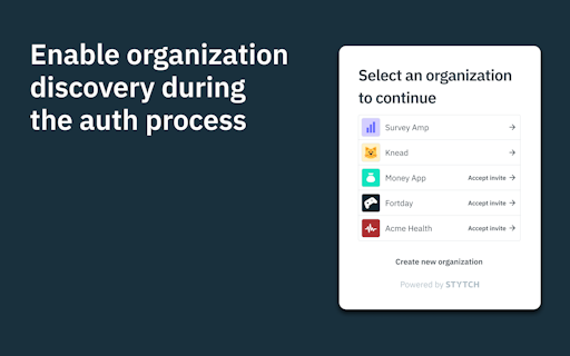 Stytch B2B Authentication