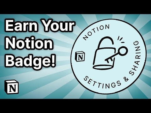 Notion Settings and Sharing Guide