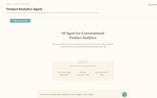 Product Analytics AI Agent