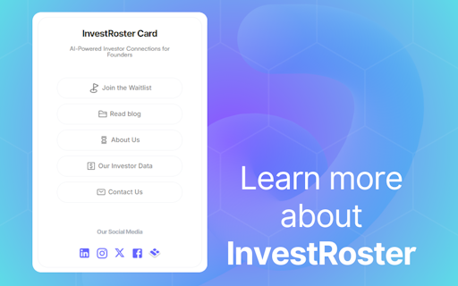 InvestRoster Entrepreneurship Dictionary