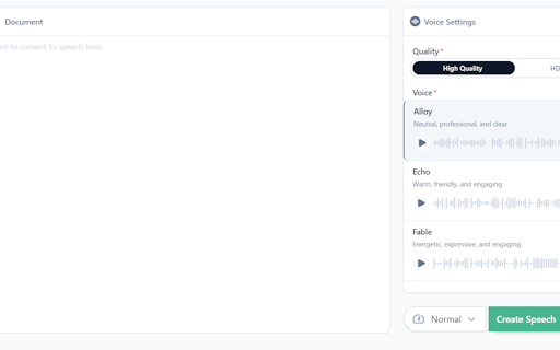 ttsopenai.com - Text To Speech OpenAI
