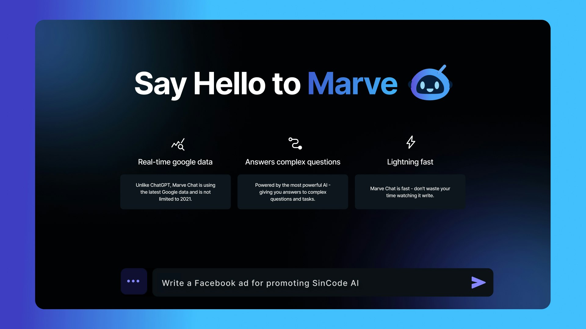 Marve Chat by SinCode AI