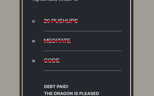 PAY THE DRAGON!