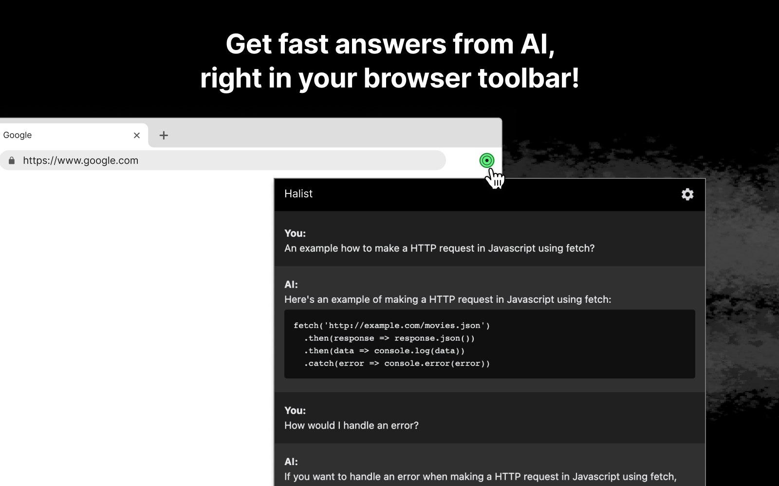 Halist Browser AI