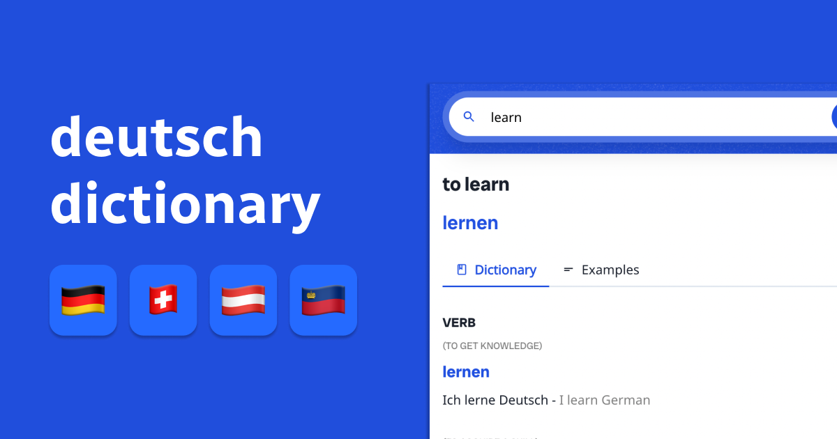 deutschdictionary.com