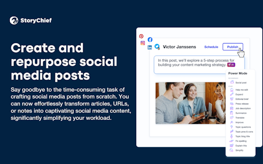 StoryChief AI Power Mode 2.0