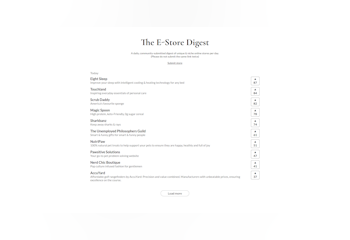 The E-Store Digest
